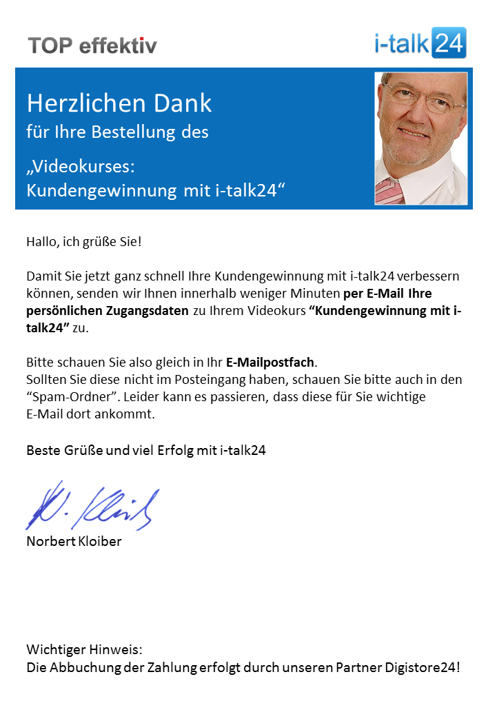 Kundengewinnung_mit_italk24_Videokurs-DankesSeite
