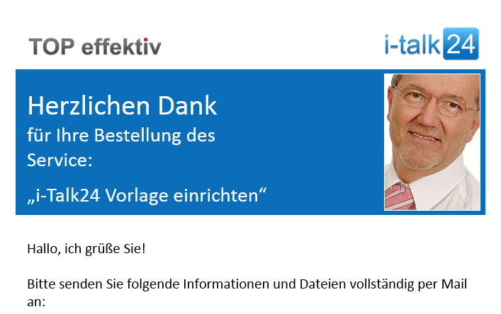 Dankeseite-i-Talk24 Vorlage einrichten_TOP